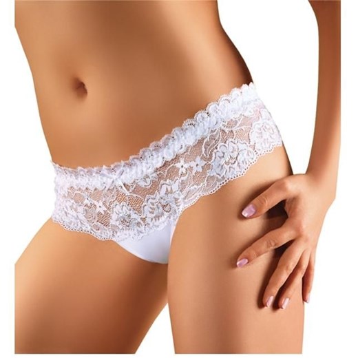 Majtki damskie białe Ewana Lingerie tiulowe