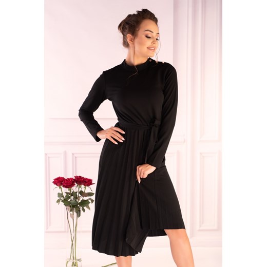 Hamien Black 85603 sukienka ze sklepu Świat Bielizny w kategorii Sukienki - zdjęcie 85524331