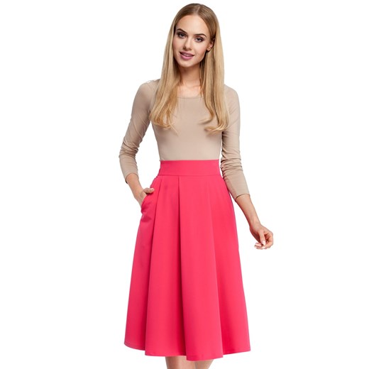 M302 Spódnica różowa ze sklepu Świat Bielizny w kategorii Spódnice - zdjęcie 85528791