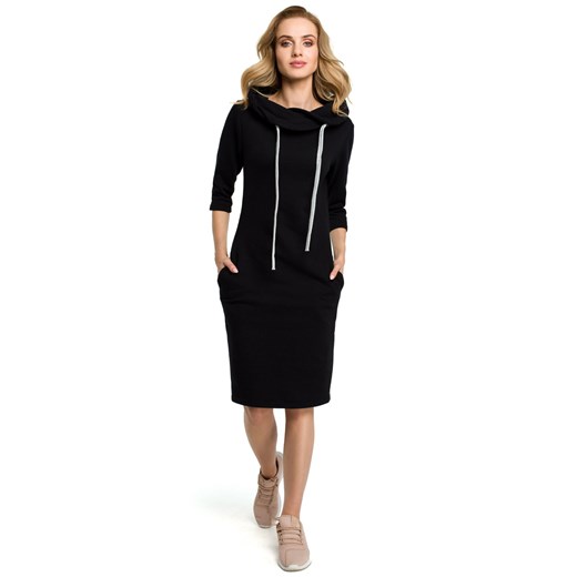 M391 sukienka - czarna ze sklepu Świat Bielizny w kategorii Sukienki - zdjęcie 85529563