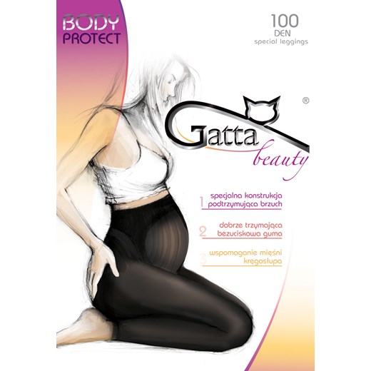 LEGGINSY GATTA BODY PROTECT 100 ze sklepu Świat Bielizny w kategorii Bielizna ciążowa - zdjęcie 85549394