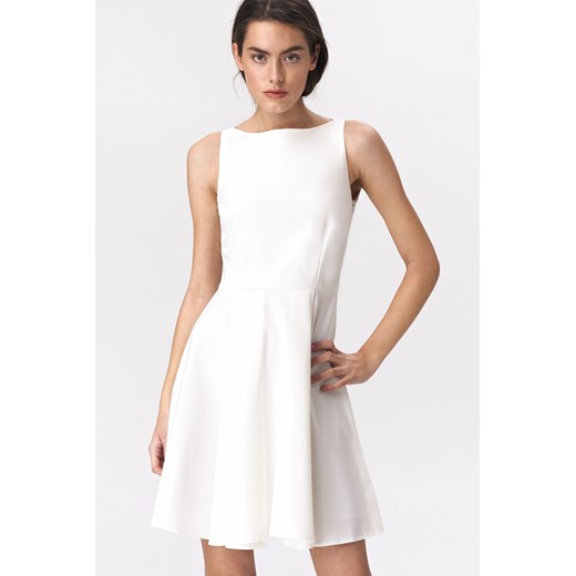 Sukienka Nife biała mini na urodziny 