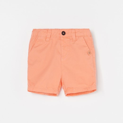 Spodnie chłopięce Reserved pomarańczowe bawełniane 