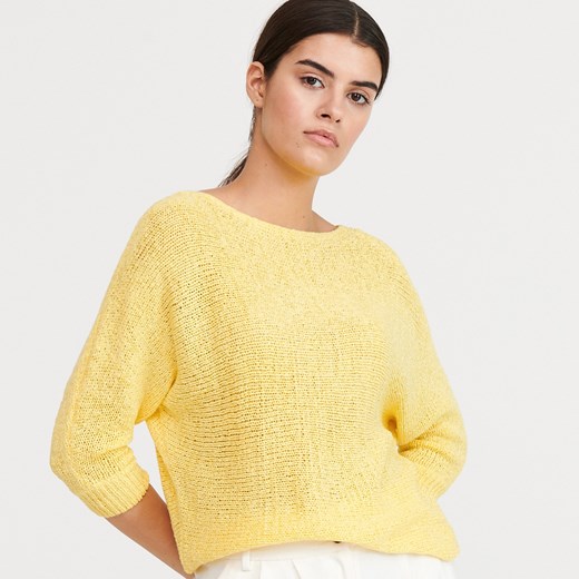 Sweter damski żółty Reserved 