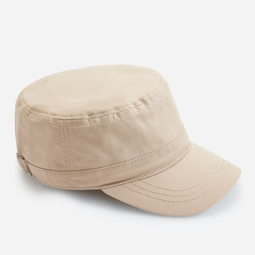 Reserved - Bawełniana czapka fidelka - Beżowy