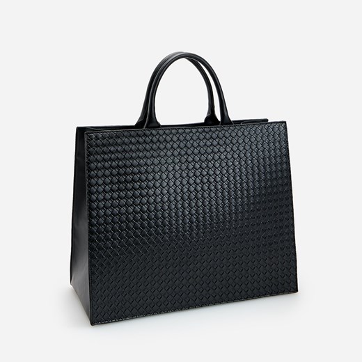 Shopper bag Reserved bez dodatków elegancka do ręki 