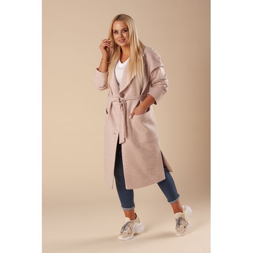 Płaszcz damski Ptakmoda.com casual 