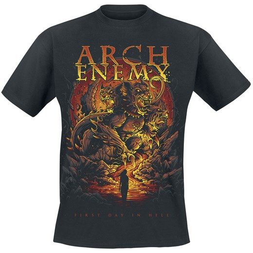 Arch Enemy - First Day In Hell - T-Shirt - czarny   M 