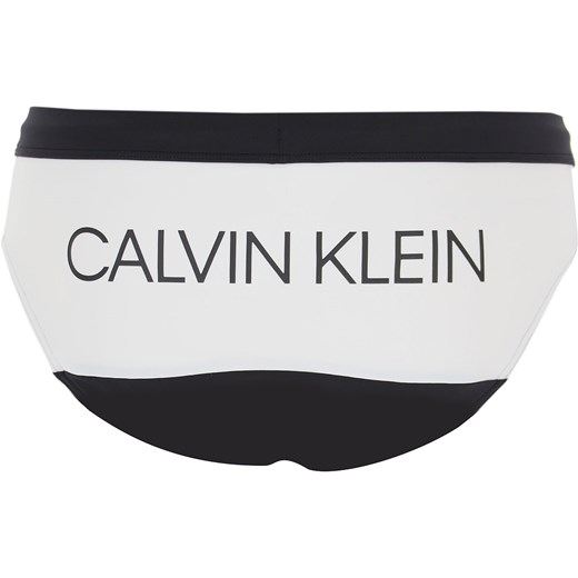 Calvin Klein Slipy Kąpielowe dla Mężczyzn Na Wyprzedaży, czarny, Poliamid, 2019, L M S Calvin Klein  S RAFFAELLO NETWORK okazyjna cena 