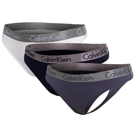 CALVIN KLEIN MAJTKI STRINGI DAMSKIE 3 PARY 000QD3590E CZ3