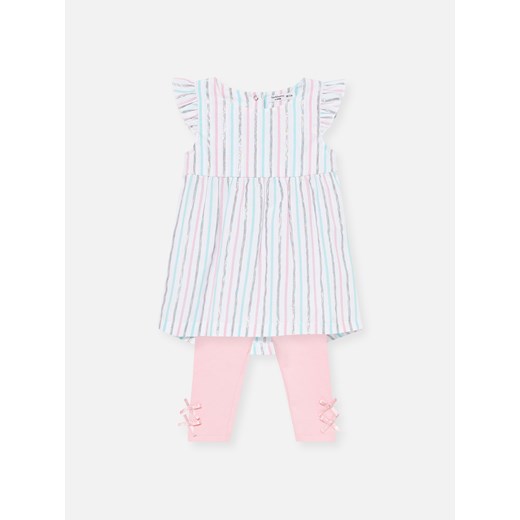 Sinsay odzież dla niemowląt różowa 