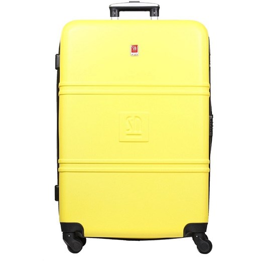 walizka large Art Class Collection 75 cm żółta