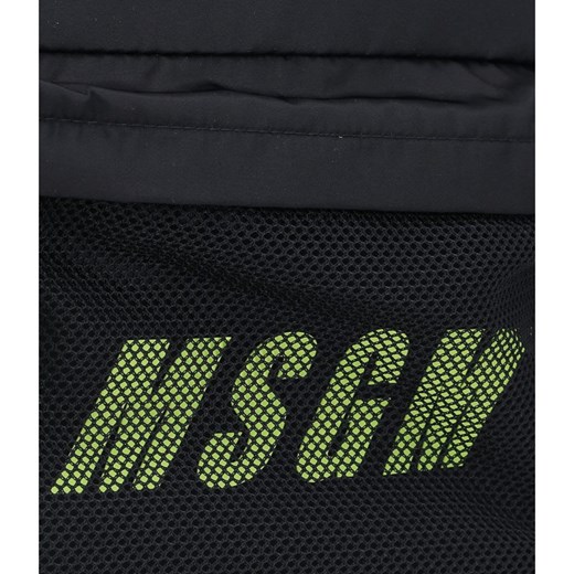Czarny plecak MSGM 