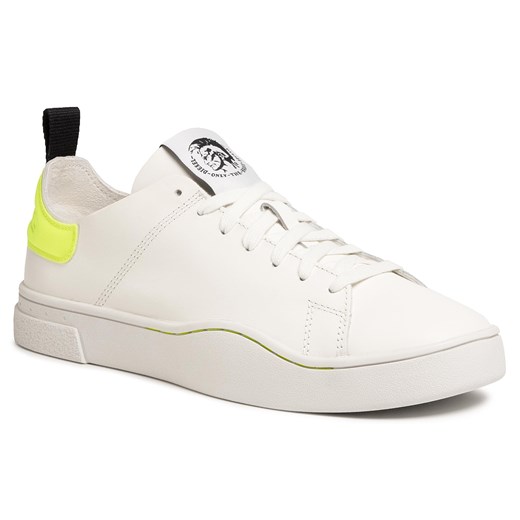 Sneakersy DIESEL - S-Clever Ls Y01983 P3144 H7328 Star White/Yellow Fl   42 eobuwie.pl