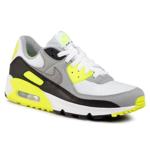 Buty NIKE - Air Max 90 CD0881 103 White/Particle Grey/Volt Black   45 eobuwie.pl