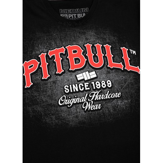 T-shirt męski Pit Bull West Coast bawełniany z krótkim rękawem 