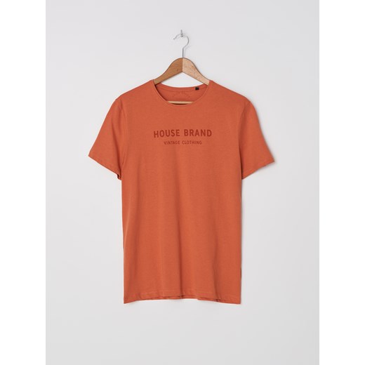 House - T-shirt z nadrukiem - Pomarańczowy  House XXL 