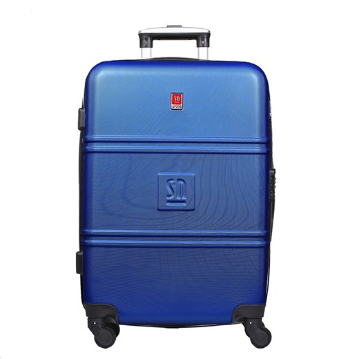 walizka medium Art Class Collection 64 cm niebieska