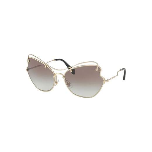 Okulary przeciwsłoneczne "MU56RS" w kolorze szaro-złotym