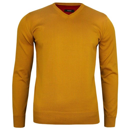 Mm Classic sweter męski żółty 