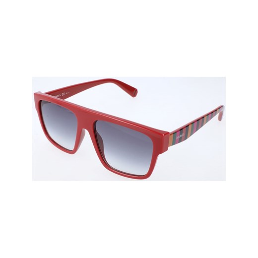 Max Mara Damskie okulary przeciwsłoneczne w kolorze czerwono-szarym