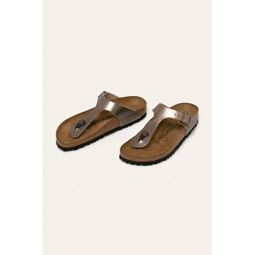 Klapki damskie brązowe Birkenstock 