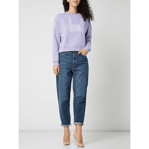 Bluza z nadrukiem z logo model ‘Grace’ Pepe Jeans x Dua Lipa  Pepe Jeans L Peek&Cloppenburg 