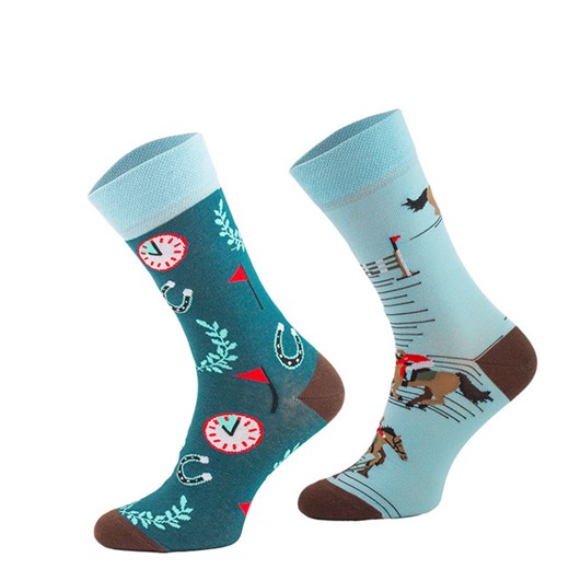 Jeździec TODO SOCKS kolorowe skarpetki LUCKY HORSE  35-38 Todo Socks  39-42 SoxLand