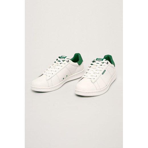 Buty sportowe męskie Jack & Jones sznurowane ze skóry ekologicznej 