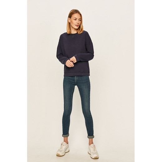 Pepe Jeans bluza damska krótka w stylu młodzieżowym 