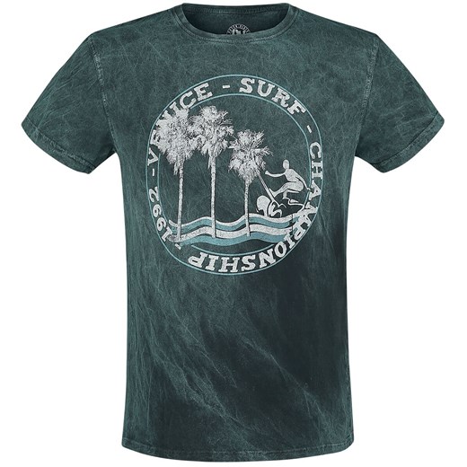 Outer Vision - Surf Champ - T-Shirt - zielony   XL 