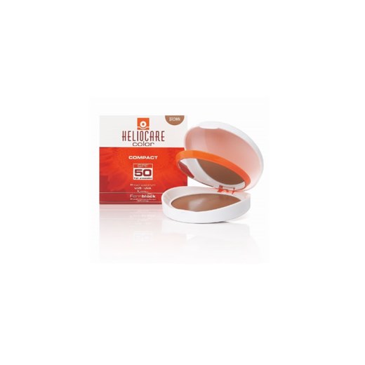 Heliocare Color Bezolejowy kompaktowy makijaż Spf50 Brown 10g