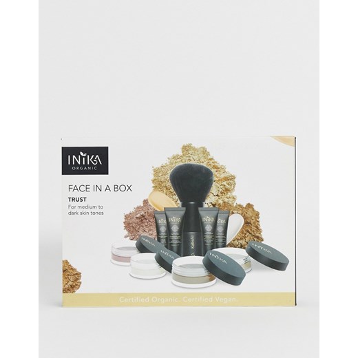 INIKA – Face in a Box – Trust – Zestaw kosmetyków do makijażu-Wielokolorowy