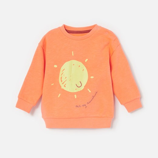 Reserved odzież dla niemowląt pomarańczowy w nadruki bawełniana 