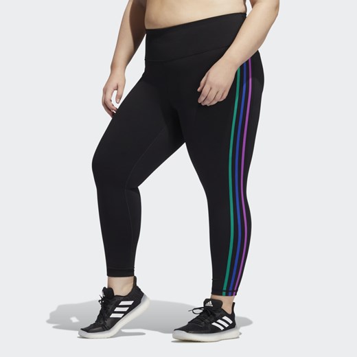 Pride Believe This 2.0 3-Stripes 7/8 Tights adidas  3X 
