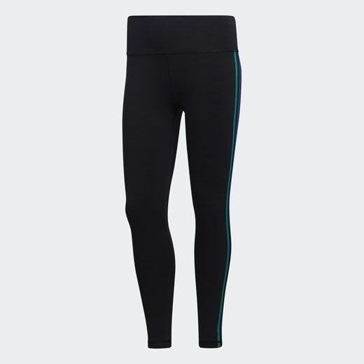 Pride Believe This 2.0 3-Stripes 7/8 Tights adidas  L 
