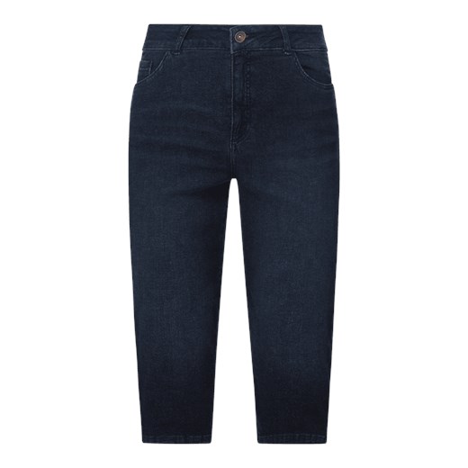 Spodnie capri jeansowe z bawełny z dodatkiem streczu 40 okazja Peek&Cloppenburg 