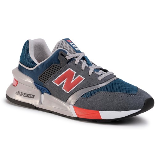 Sneakersy NEW BALANCE - MS997LGS Niebieski Szary   40.5 eobuwie.pl