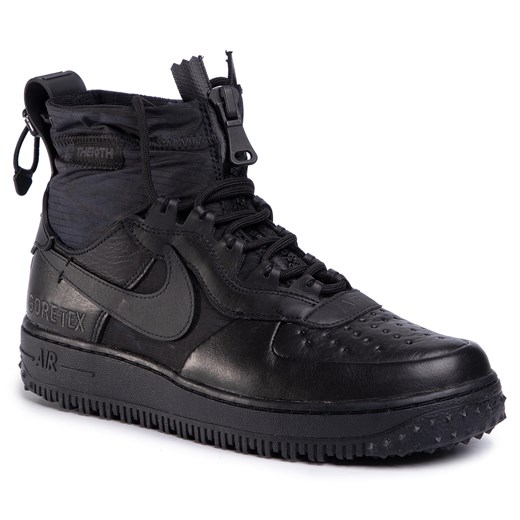 Buty NIKE - Air Force 1 Wtr Gtx GORE-TEX CQ7211 003 Black/Black/Anthracite   42 eobuwie.pl