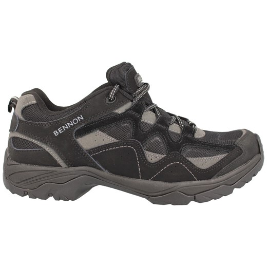 Buty trekkingowe męskie Z-style Cz z gumy sznurowane czarne na zimę sportowe 
