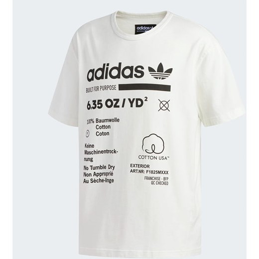 Koszulka męska Kaval Adidas Originals (white/black) adidas Originals  XXL okazyjna cena SPORT-SHOP.pl 