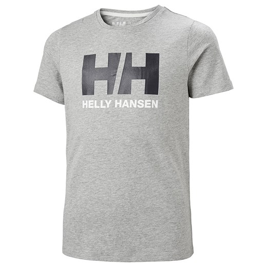 T-shirt chłopięce Helly Hansen szary 