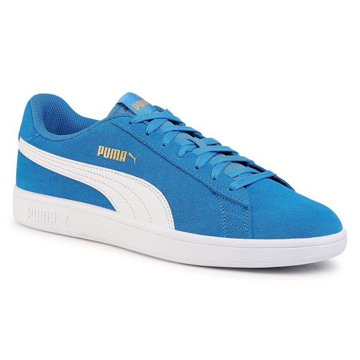 Sneakersy PUMA - Smash V2 364989 40 Palace Blue/White/Team Gold   44.5 eobuwie.pl