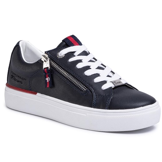 Sneakersy TOM TAILOR - 809680300  Navy   36 eobuwie.pl
