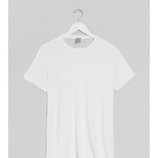 ASOS DESIGN Tall – Biały t-shirt z odkrytymi plecami