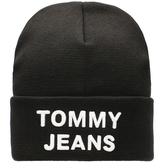 Tommy Jeans Logo Beanie - Czapka Męska - AM0AM05205 BDS