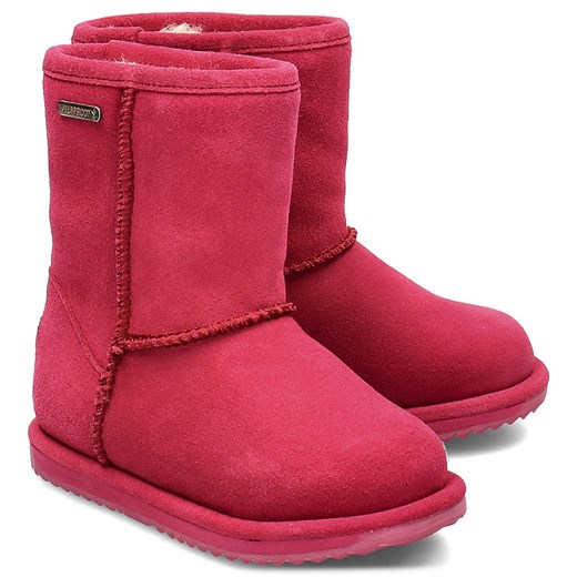 Emu Australia buty zimowe dziecięce różowe wełniane 