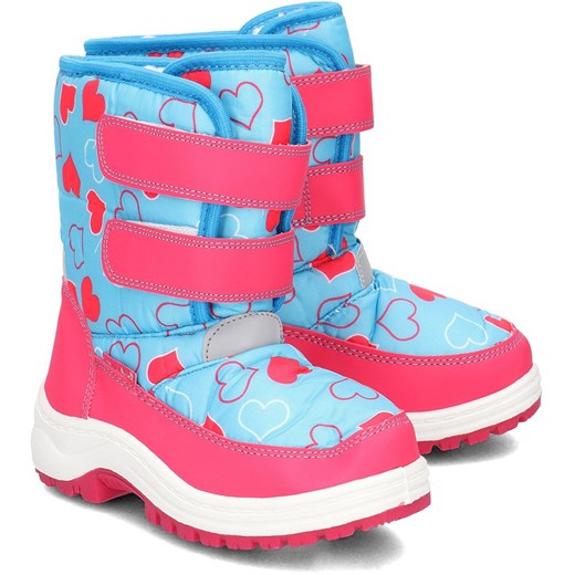 Buty zimowe dziecięce Playshoes śniegowce na rzepy 