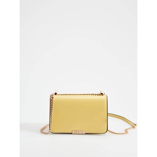 Mohito - Torebka crossbody z łańcuszkiem - Żółty  Mohito One Size 