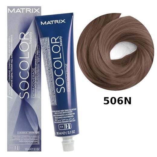Matrix Socolor.Beauty Extra Coverage | Trwała farba do włosów 506N 90ml